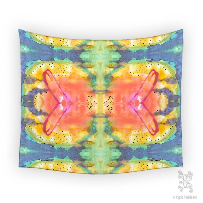 Chateau - Tapestry Wall Hanging - Artwork by Ingrid Padilla