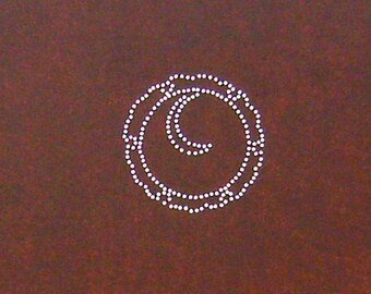 Vintage Japanese Stencil - Vintage Stencil - Kamon Stencil - Family Crest Kamon #83