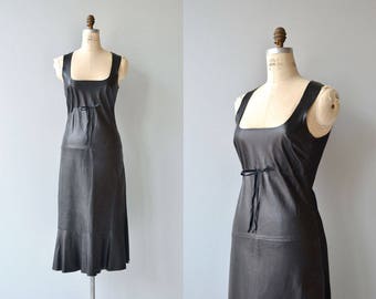 Leather dress | Etsy