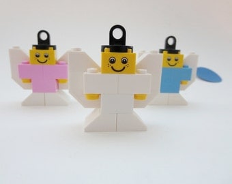 Angel Christmas Ornament - Angel Ornament made of LEGO® Bricks - Christmas Tree Decorations