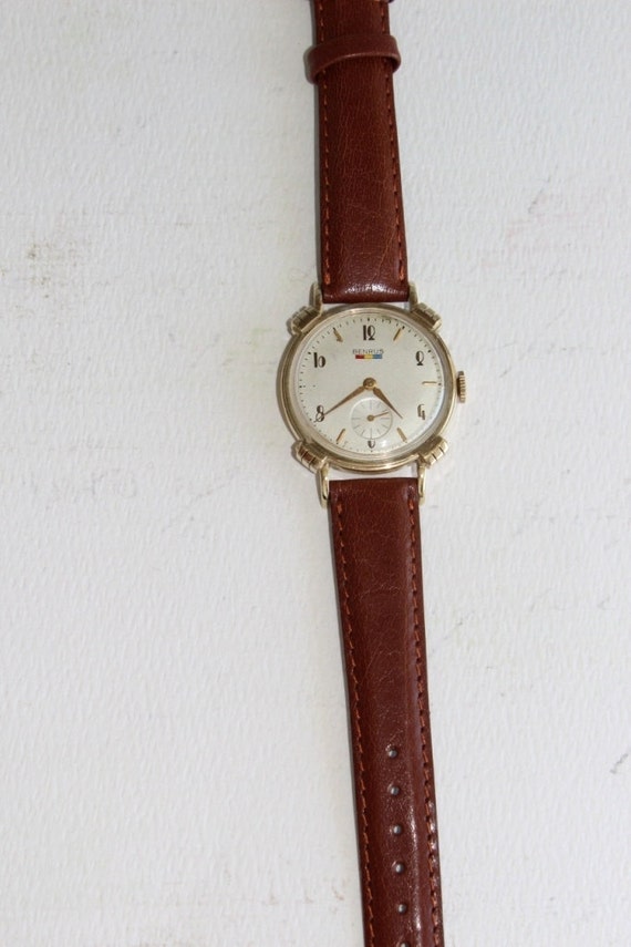 Vintage Benrus Art Deco Style Wrist Watch by avintageobsession