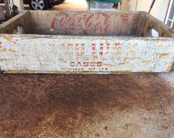 Vintage Undivided Hamilton's Soda Crate