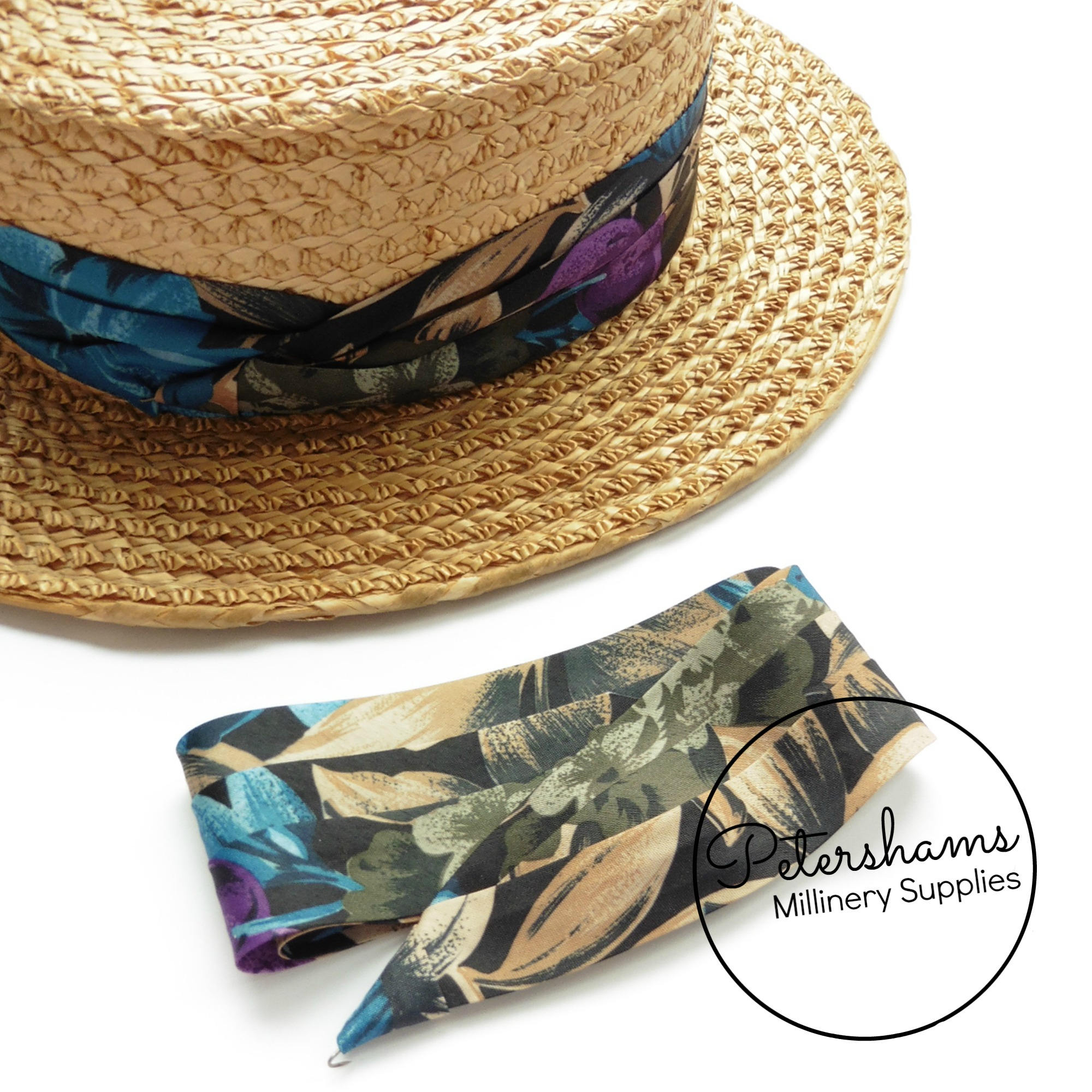 Wrap Around Puggaree Ribbon Hat Band for Hat Making / Millinery