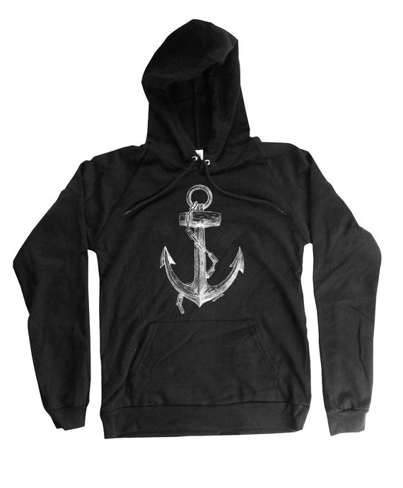 Anchor Hoodie Organic Cotton Anchor Hoodie Long Sleeve