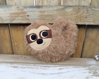 sloth plush pillow