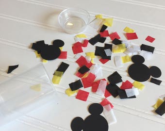 Mickey Mouse Party Popper- Disney Party Favor - Mickey Party Favor - Confetti Popper - Mickey Mouse Confetti - Birthday Confetti Popper