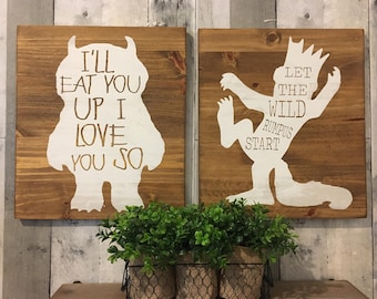 Where The Wild Things Are Baby, King Of All The Wild Things, Woodland Nursery, baby shower, party decor