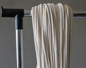 Corde en coton - 4mm de diamètre, 50 mètres, tricoté corde pour les projets en macramé