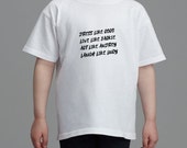 Dress Like Coco, Live Like Jackie, Act Like Audrey, Laugh Like Lucy Super Soft Kids T-Shirt / Coco Chanel / Lucy / Jackie /