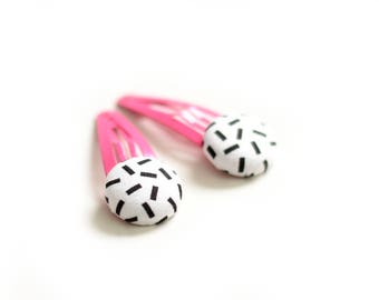 Baby Hair Accessories - Kids Hair Clips - Confetti Hair Clips