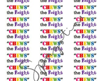 Chews the right | Etsy