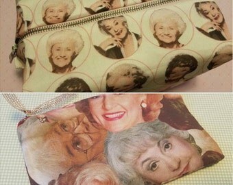The Golden Girls - Golden Girls Bag - Golden Girls Coin Purse Wallet - TV classics - Custom Fabric