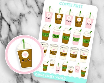 Cute planner stickers to help you stay on by KawaiiSweetWorld