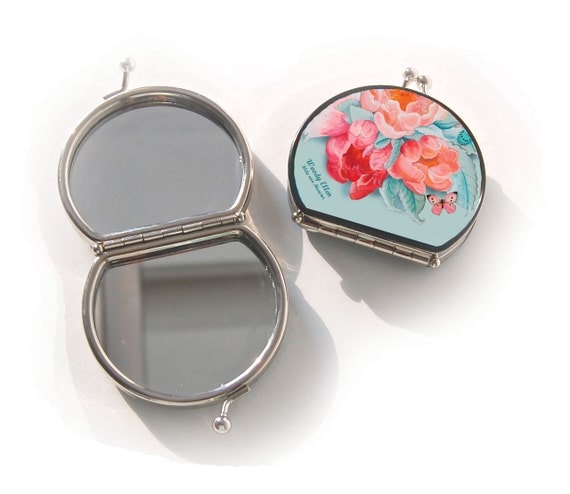 retro mirror, Idda, birthday gift, gift for her, gift mom, Woody Ellen mirror, christmas gift, valentine gift ideas, makeup mirror flower