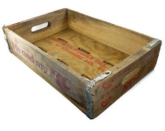 Vintage Nehi Soda Crate RC Cola