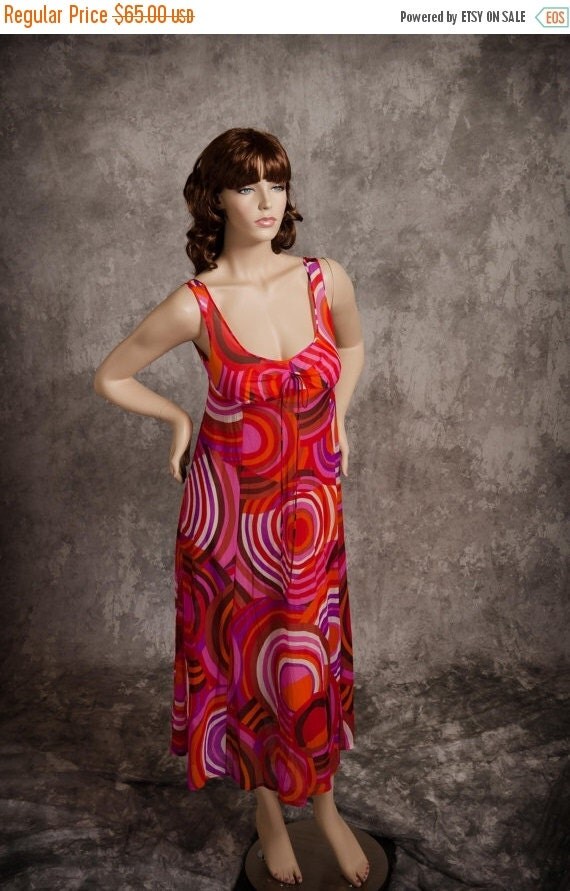 ON SALE Vintage Olga Nightgown Lingerie Mod by MarvelsVintage