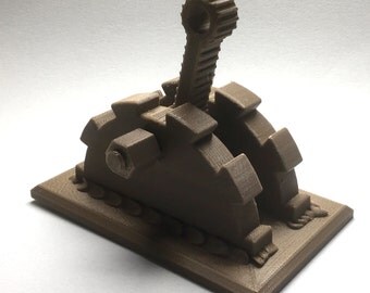 3D Printed Steampunk Gears Light Switch Cover