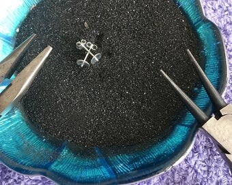 MADE TO ORDER!!! Sterling Silver Post Stud Pearl Earrings-- Made to order with your pearls from the Pearl Party!!