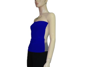 Glamaker Sexy one shoulder backless tops tees Red party short solid camisole tank Women fashion 