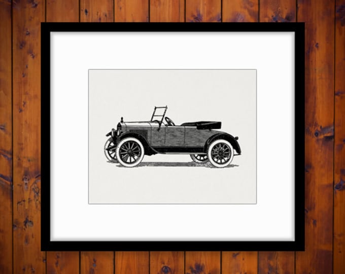 Digital Printable Antique Car Download Essex Roadster Image Graphic Vintage Clip Art Jpg Png Eps HQ 300dpi No.3430