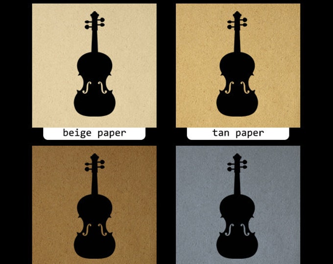 Violin Printable Image Download Violin Icon Digital Music Instrument Graphic Antique Clip Art Jpg Png Eps HQ 300dpi No.4397