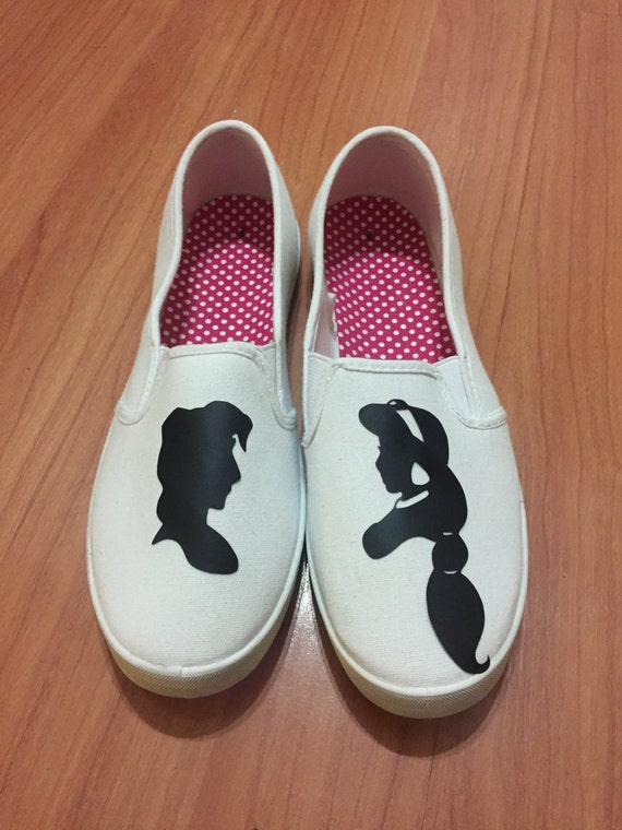 Aladdin and Princess Jasmine Shoes. FREE Personalizations.