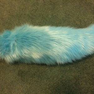 CUSTOM 23in Single Color Wolf Tail Costume Cosplay