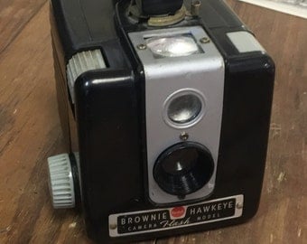 Vintage Brownie Hawkeye Flash Model Camera