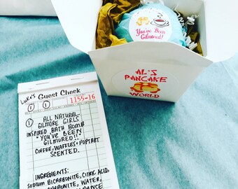 Gilmore Girls Bath Bombs- Gilmore Girls Gift- Stocking Stuffer- You've Been Gilmored- Luke's Diner- Stars Hollow - Vicious Trollop- Gilmore