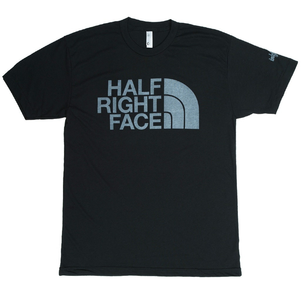 Half Right Face Parody Military Tshirt Army USMC by Inkfidel