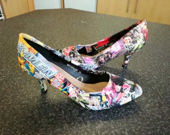 Custom Made to Order X-Men High Heels