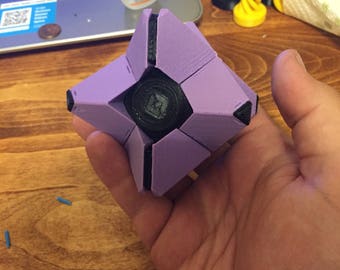 3D Printed Destiny Ghost With Led Light and custom color options