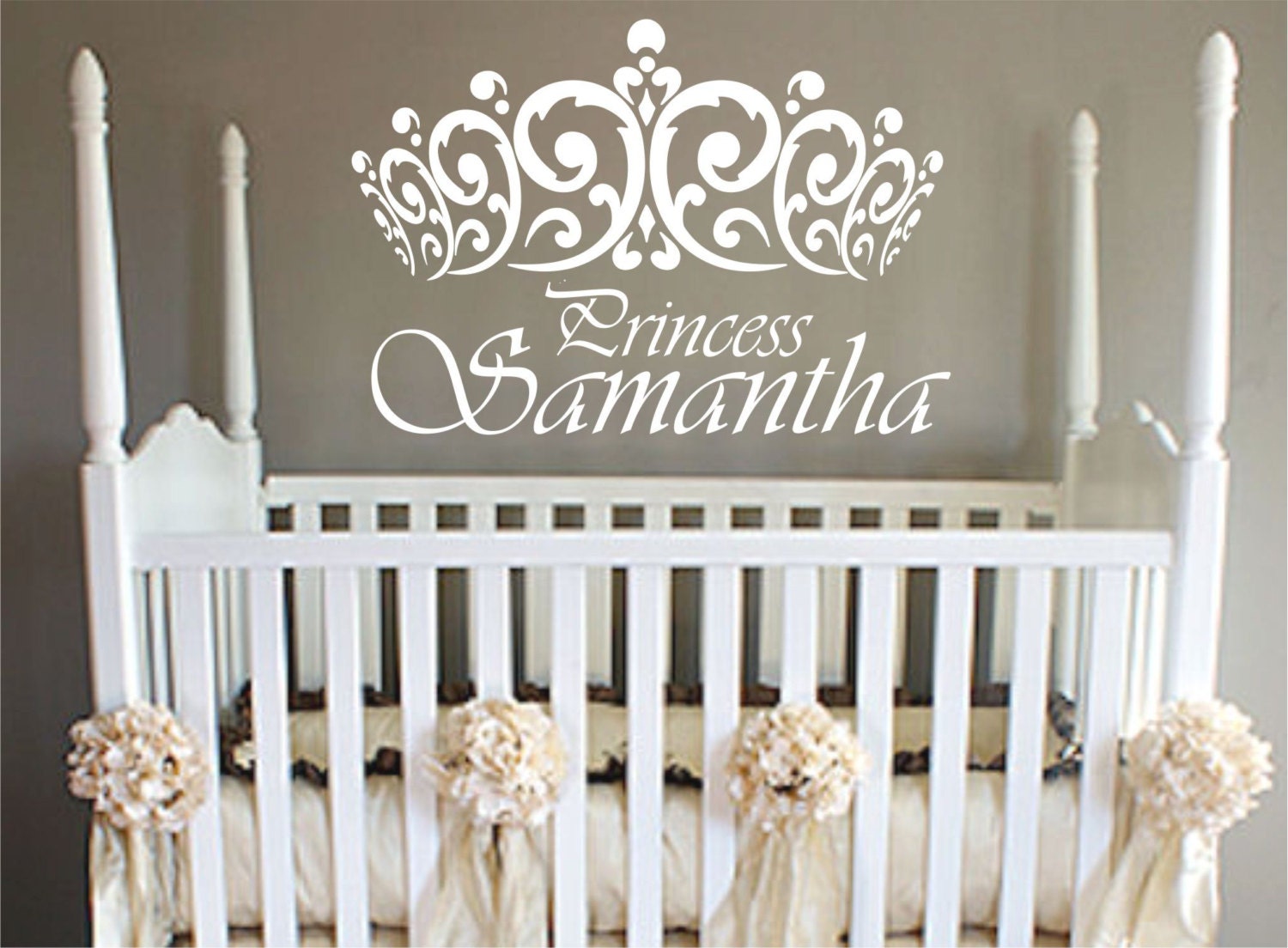 princess wall decal crown Wall Decal Vinyl Sticker Decals