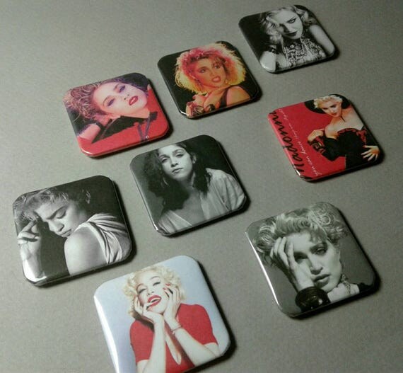 Madonna Pin Set Vogue LGBT Pride Pin Backs Badge Pins