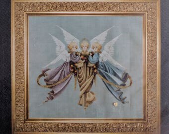 Lavender & Lace ~ Heavenly Gifts ~ Counted Cross Stitch Pattern Chart