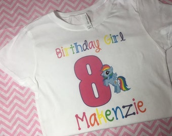 My Little Pony Birthday Shirt