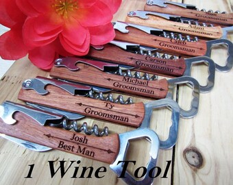 Set of 1 Custom Engraved Valentine's Gift for Him // Up to 2 Lines of Custom Text // Cheap Groomsmen and Bridesmaid GIft Ideas // FAST SHIP