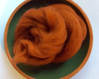 Nutmeg Corriedale Wool Roving