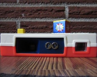 1974 Fisher Price Pocket Camera, Fisher Price Camera, Fisher Price Toddler Camera, Toy Camera, Pretend Play Camera, Toy Camera, Fisher Price