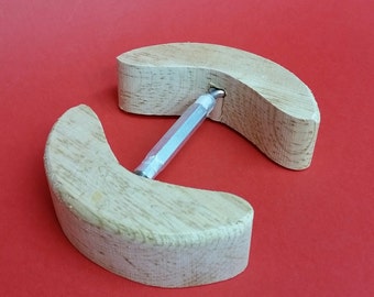 Wood Hat Jack // Men's Hat Sizing // Hat Stretcher // Head Fitting // Hat Retainer