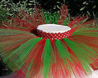 Adult Christmas Tutu, Plus Size Christmas Tutu, Adult Red and Green Tutu, Adult Tutu, Plus Size Tutu, Bachelorette Tutu, Naughty Santa Tutu