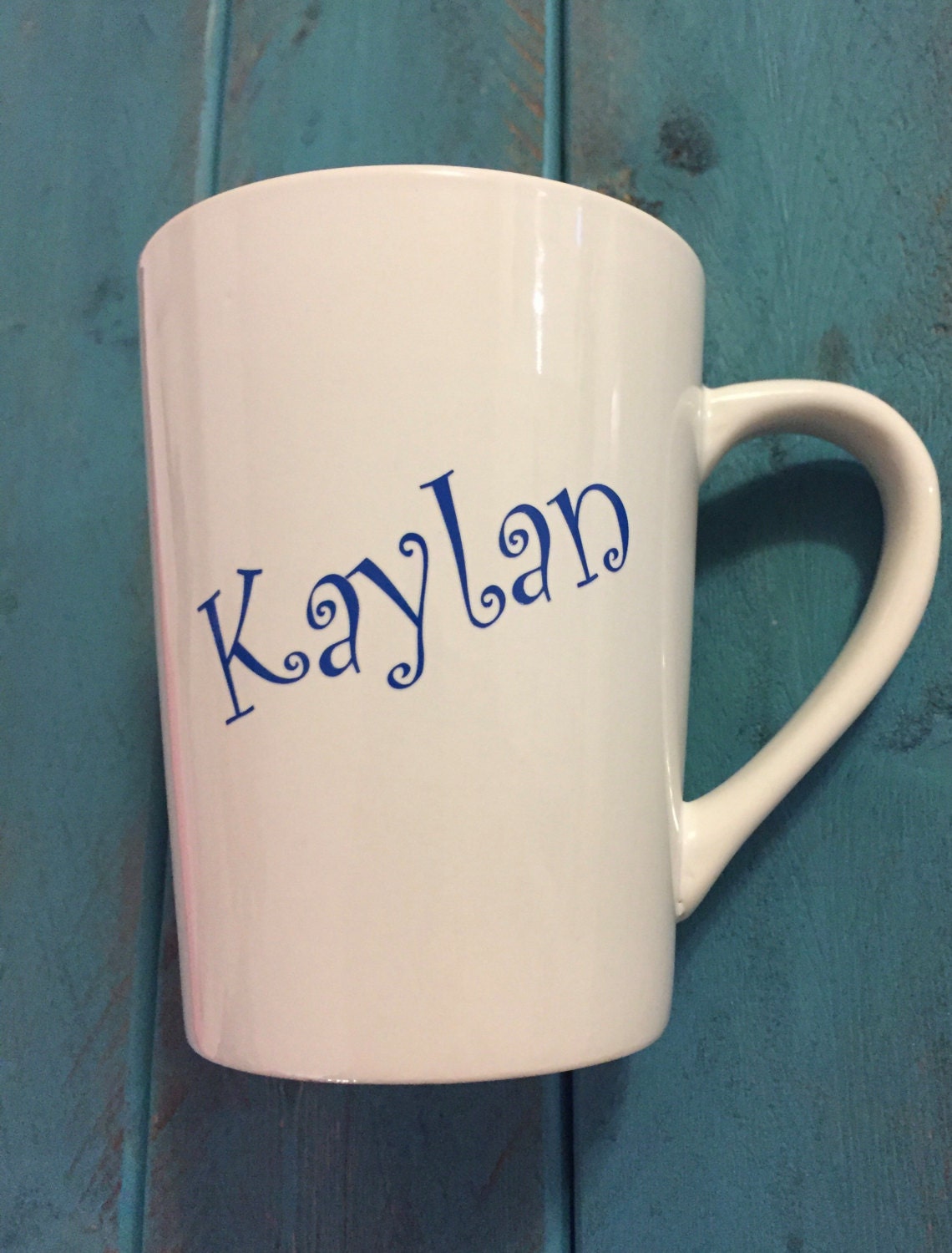 Personalized coffee cup coffee mug with name white mug