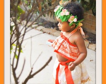 Moana Dress, Moana Birthday, Moana Party, Moana Costume