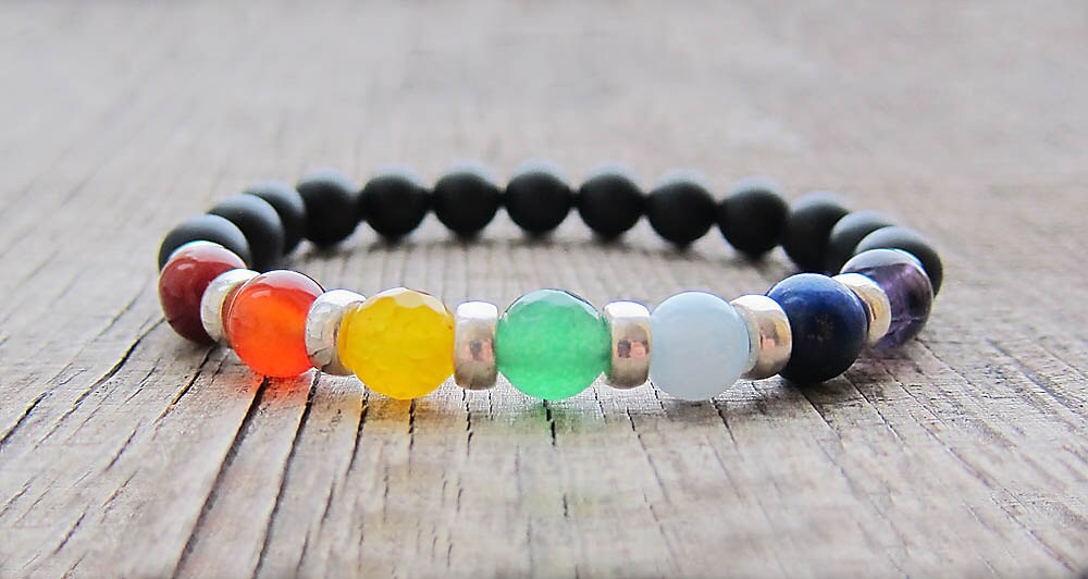 chakra bracelet 7 chakra balancing bracelet chakra beads