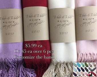 25 Pashminas Handmade- Any color- Pashminas Bridesmaids -pashmina shawl - pashmina as a favor - pashminas for weddings - pashminas -