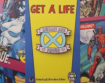 MUTANT & PROUD: X-Men Enamel Pin