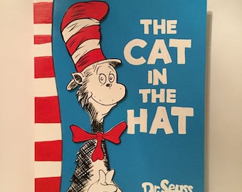 Items similar to Cat in the Hat props on Etsy