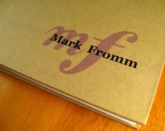 ADD-ON: Initials or Text. Personalize Your Journal Covers with Initials, Name, or Logo.