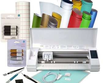 Silhouette Cameo 3 BLUETOOTH Vinyl Transfer Paper Tools and Pens Bundle