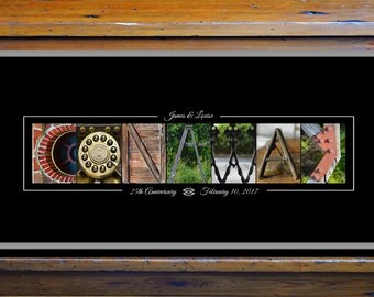 2nd Anniversary Gift - 3 Year Anniversary - 4 Year Anniversary - 1st Anniversary Gifts - 1st Wedding Anniversary - First Wedding Anniversary
